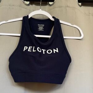 Peloton Dark Blue Athletic Bra
